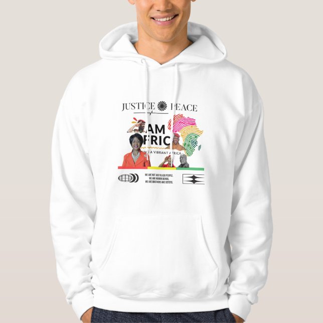 Afrikansk ledare hoodie (Framsida)