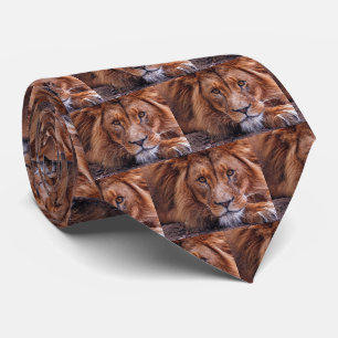 Afrikansk Lejon hals Tie Slips
