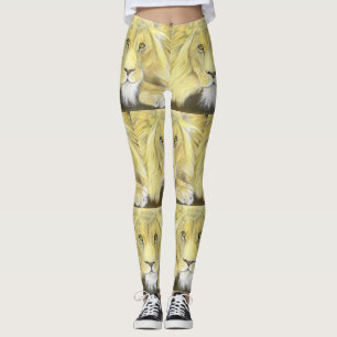 Afrikansk Lejon Leggings