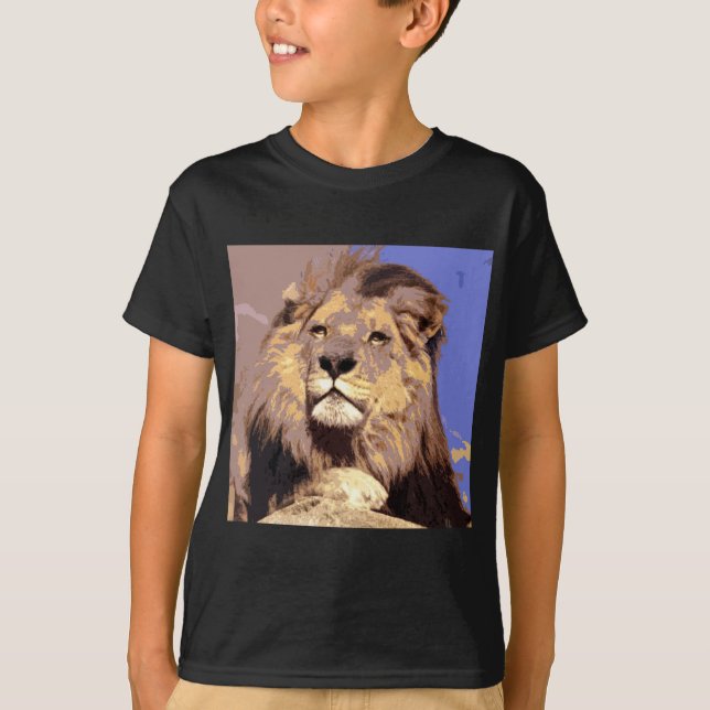 Afrikansk Lejon Tee (Framsida)
