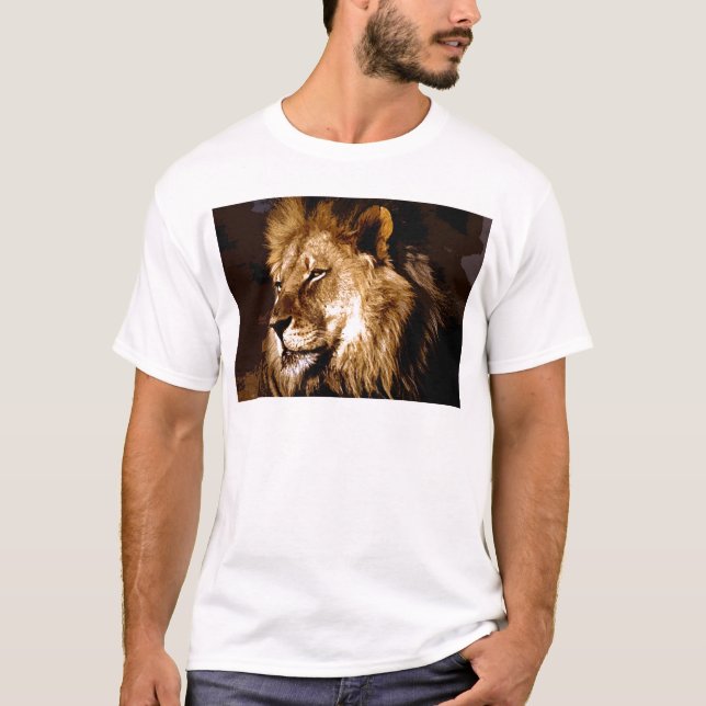Afrikansk Lejon Tee (Framsida)