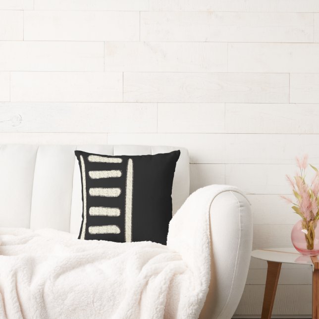 Afrikansk Lera Trasa Motif Kudde (Soffa)