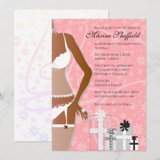 Afrikansk Lingerie Möhippa Ro Rosa Inbjudningar
