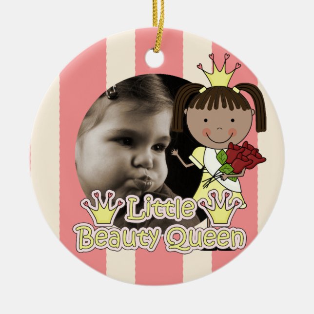 Afrikansk Little Beauty Queen Ornament (Framsidan)