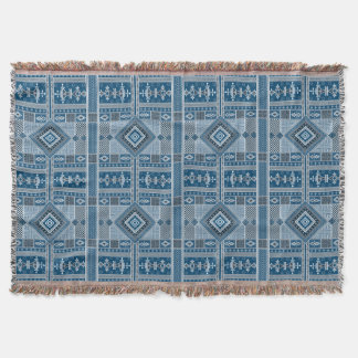 Afrikansk mali Mönster Throw Blanket X Filt