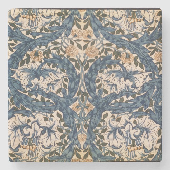 Afrikansk Marigold design, 1876 Underlägg Sten (Framsidan)