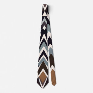 Afrikansk marocco Triangle Geometric Brown Mönster Slips