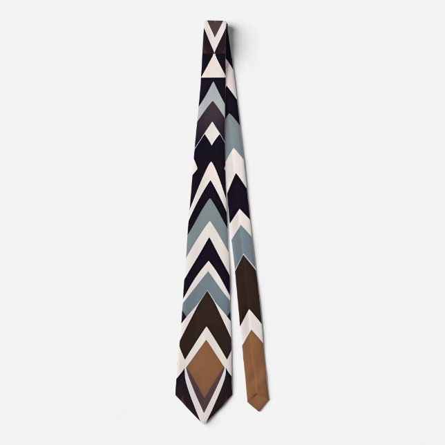 Afrikansk marocco Triangle Geometric Brown Mönster Slips (Framsida)