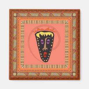 Afrikansk mask magnet
