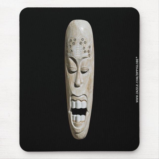 Afrikansk mask musmatta (Framsidan)