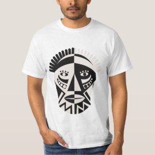 Afrikansk mask t shirt