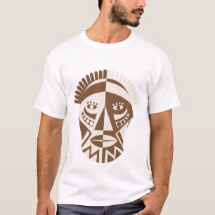 Afrikansk mask t shirt