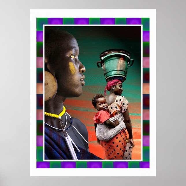 Afrikansk migration. poster (Framsidan)