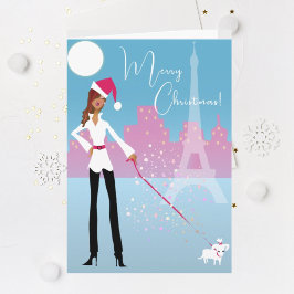 Afrikansk modern Helgdag-julkort Inbjudan