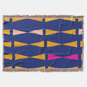 Afrikansk Motif Geometric Summer Modern Minimalist Filt