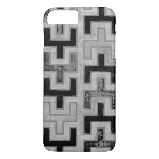 Afrikansk mudduth Textile med Geometric Mönster Case-Mate iPhone Skal (Baksida)