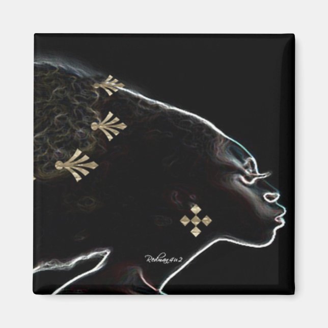 Afrikansk natt i Guld Magnet (Framsidan)