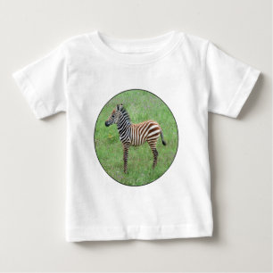 Afrikansk Ngorongoro Baby Zebra T Shirt