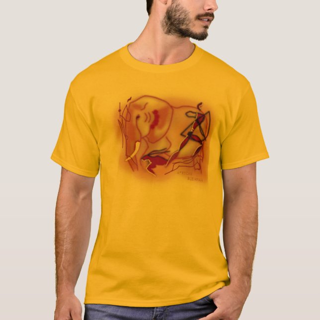 afrikansk obygdsbo t-shirt (Framsida)