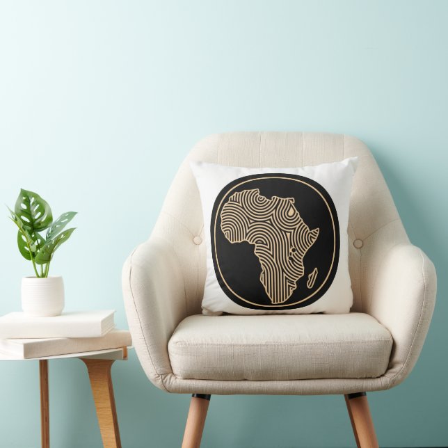 Afrikansk pillow 02 kudde (Stol)
