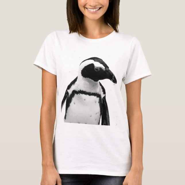 Afrikansk pingvin på stenblockstrand i Sydafrika Tröja (Framsida)