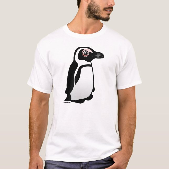 Afrikansk pingvin tee shirt (Framsida)
