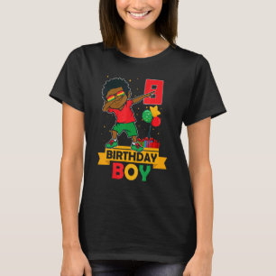 Afrikansk pojke 8:e födelsedagstjuppet B T Shirt