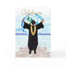 Afrikansk pojkes Studenten-kort