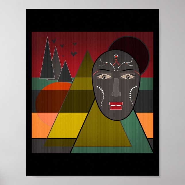 afrikansk poster (Framsidan)