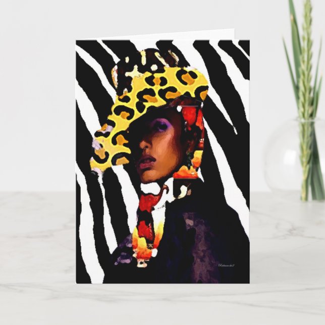 Afrikansk Princess Kort (Framsida)