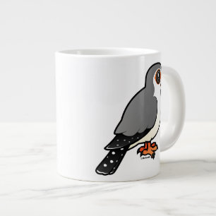 Afrikansk pygmifalk jumbo mugg