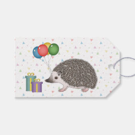 Afrikansk Pygmy Hedgehog Animal - Grattis på födel Presentetikett