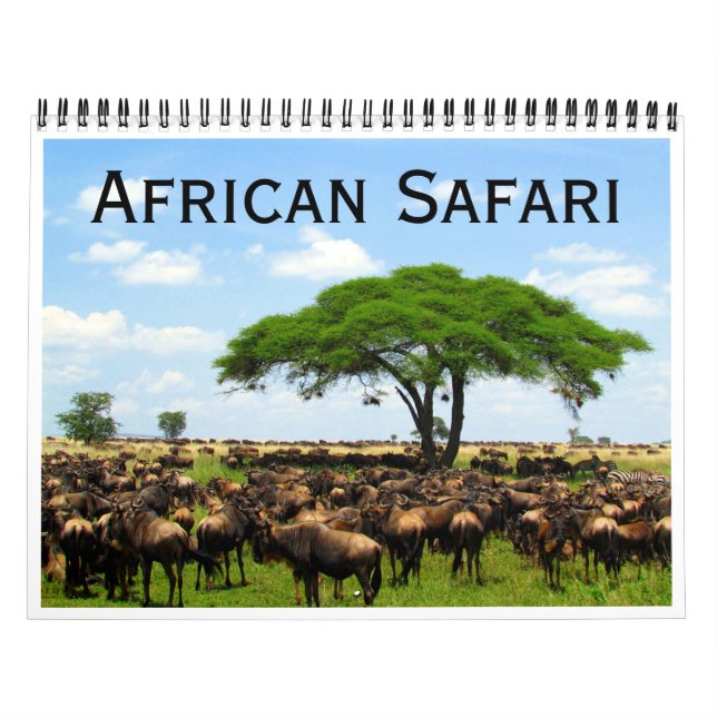 afrikansk safari 2027 kalender (Omslag)