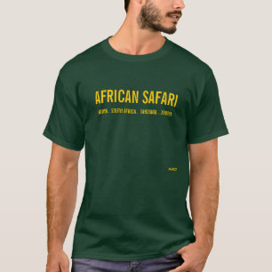 AFRIKANSK SAFARI - DJUP SKOG TRÖJA