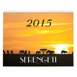 Afrikansk safari kalender
