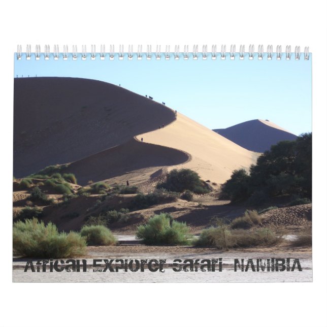 Afrikansk Safarikalender Kalender (Omslag)