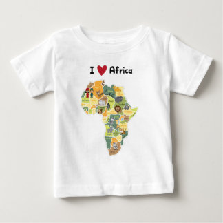 Afrikansk Safarikarta - I-hjärtaafrika - skjorta Tröja