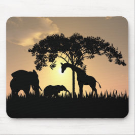 Afrikansk safarimousepad musmatta