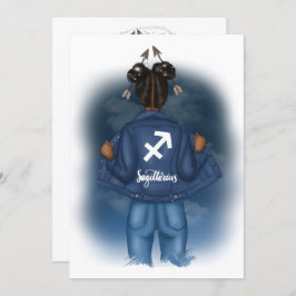 Afrikansk Sagittarius-Födelsedagsfest Inbjudningar