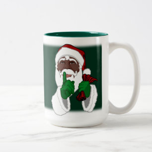 Afrikansk Santa Mugg Anpassningsbar Black Santa Ko