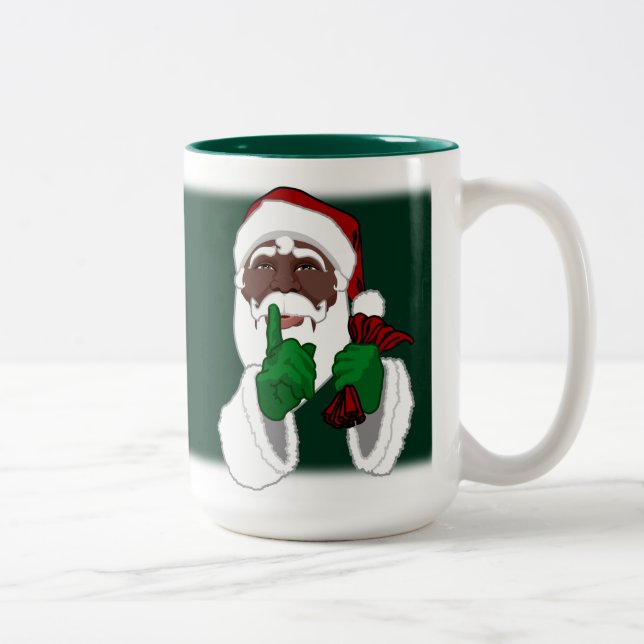 Afrikansk Santa Mugg Anpassningsbar Black Santa Ko (Höger)