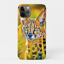 Afrikansk Savannah Serval Wildcat-design