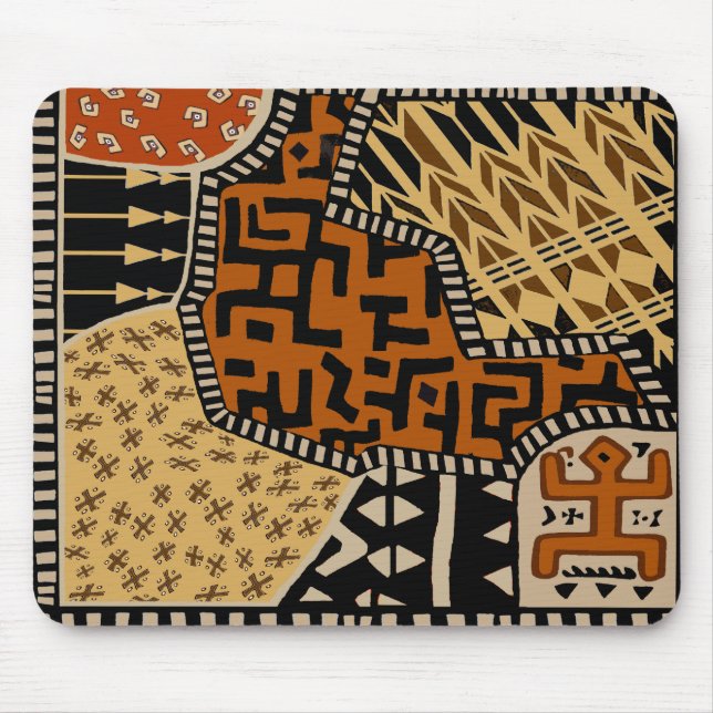 Afrikansk Schaman Jordandar Musmatta (Framsidan)