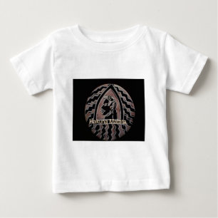 Afrikansk skönhet: stamkonsten Bongo Maasai Porträ Tee Shirt