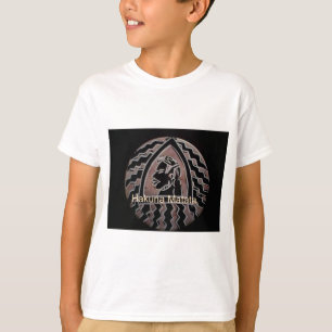 Afrikansk skönhet: stamkonsten Bongo Maasai Porträ Tee Shirt