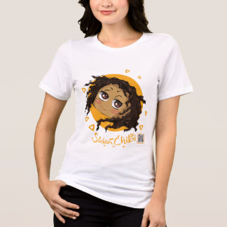 Afrikansk, söt chibi t shirt