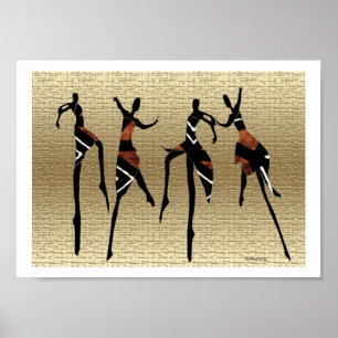 Afrikansk stamdans poster