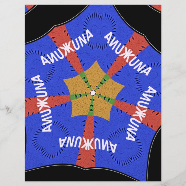 Afrikansk stamdesign: Hakuna Matata (Framsida)