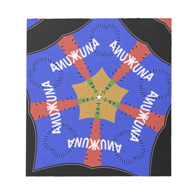 Afrikansk stamdesign: Hakuna Matata Anteckningsblock (Framsida)