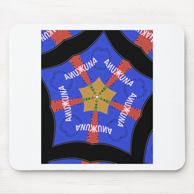 Afrikansk stamdesign: Hakuna Matata Musmatta (Framsidan)